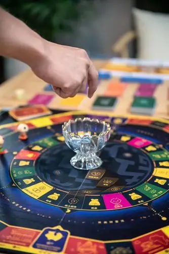 Colourful online slot machine reels on okay play platform